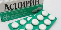 Aspirina: udhëzime, indikacione para përdorimit, depo, analoge, barna